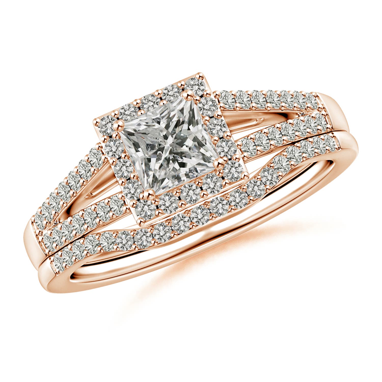 K, I3 / 1.01 CT / 14 KT Rose Gold