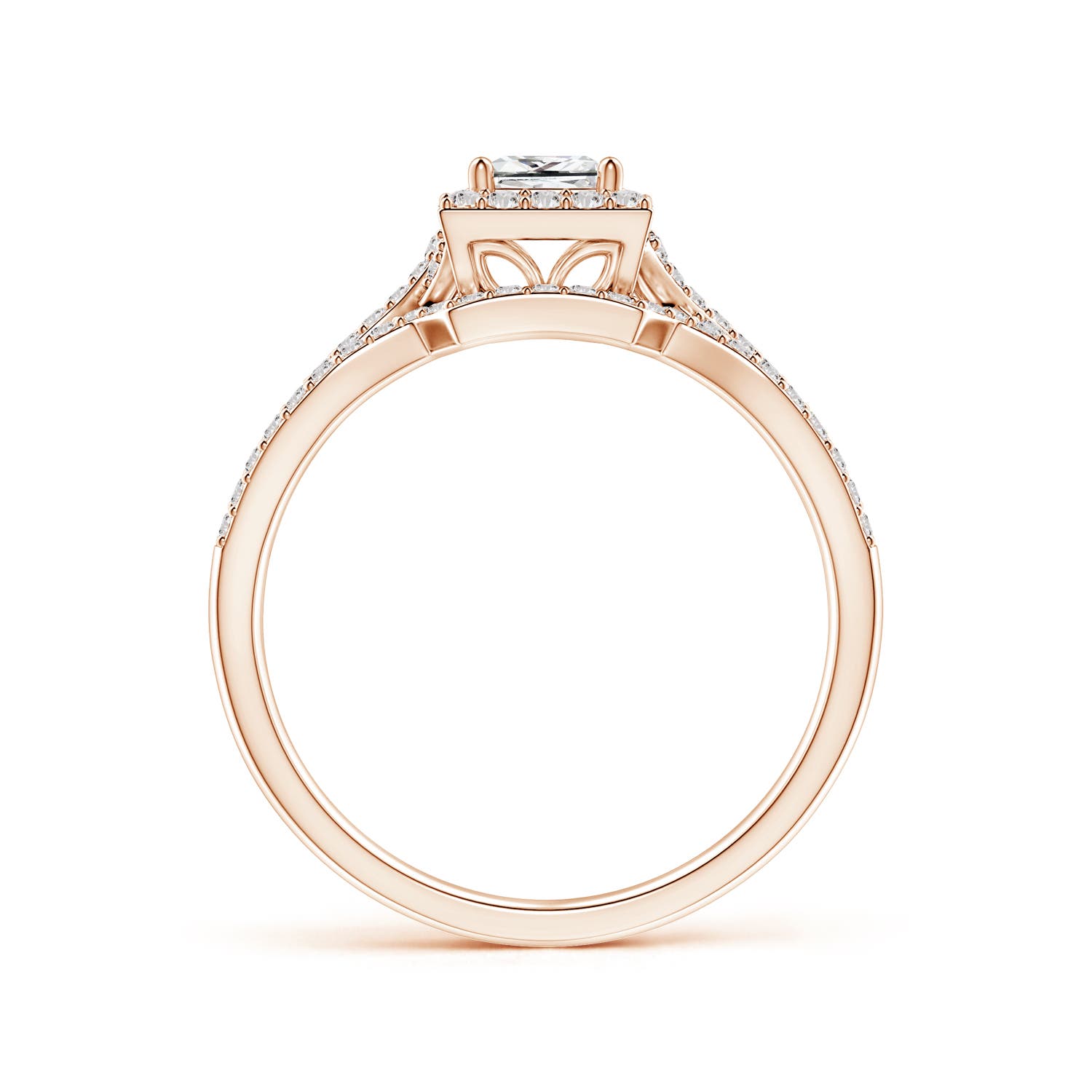 I-J, I1-I2 / 0.75 CT / 14 KT Rose Gold