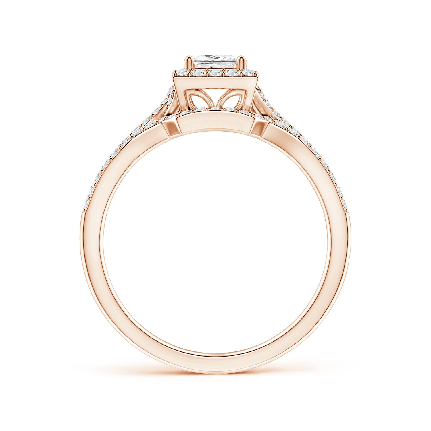 G, VS2 / 1.01 CT / 14 KT Rose Gold