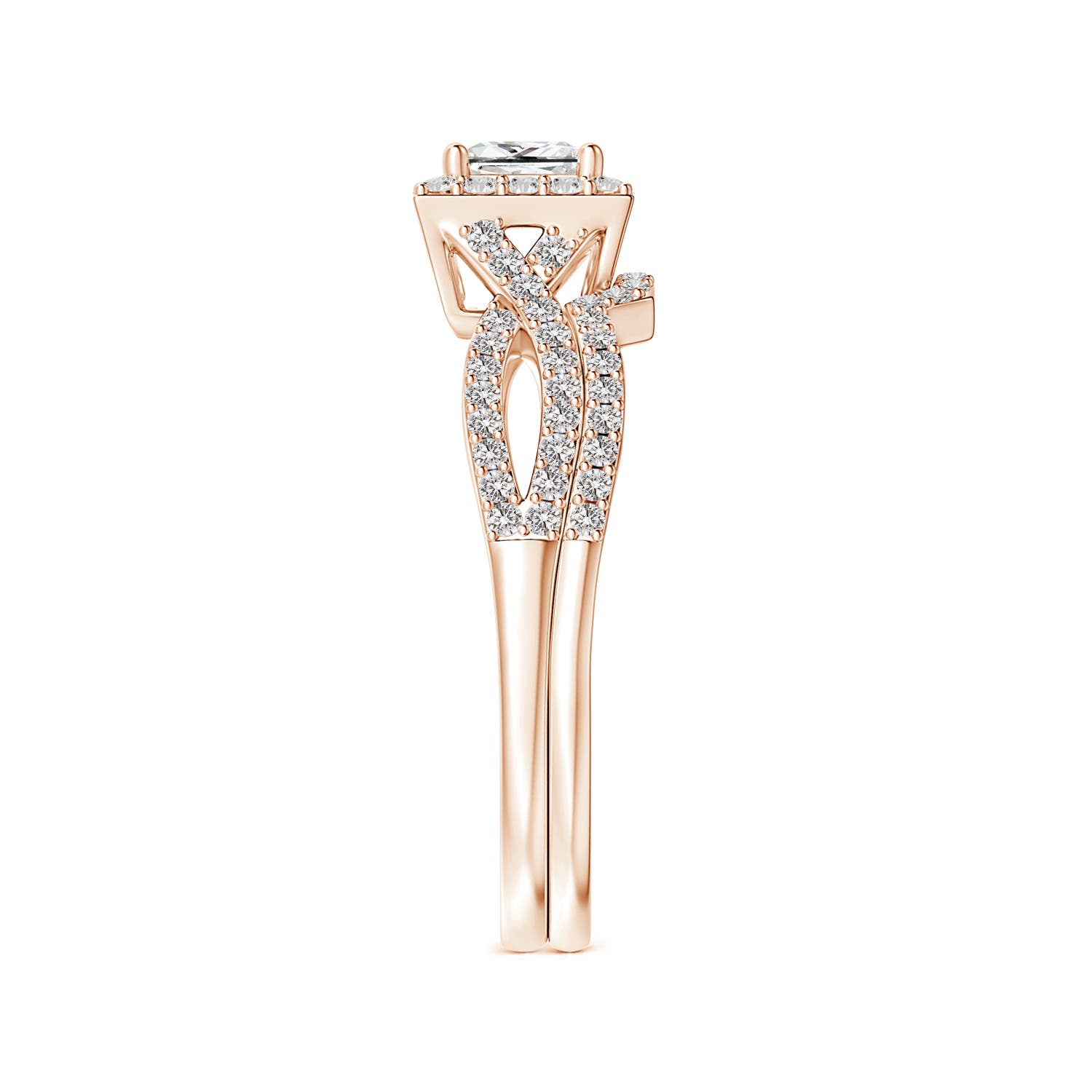 I-J, I1-I2 / 1.01 CT / 14 KT Rose Gold