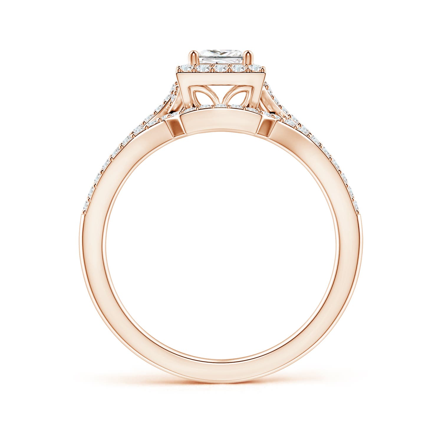 G, VS2 / 1.17 CT / 14 KT Rose Gold