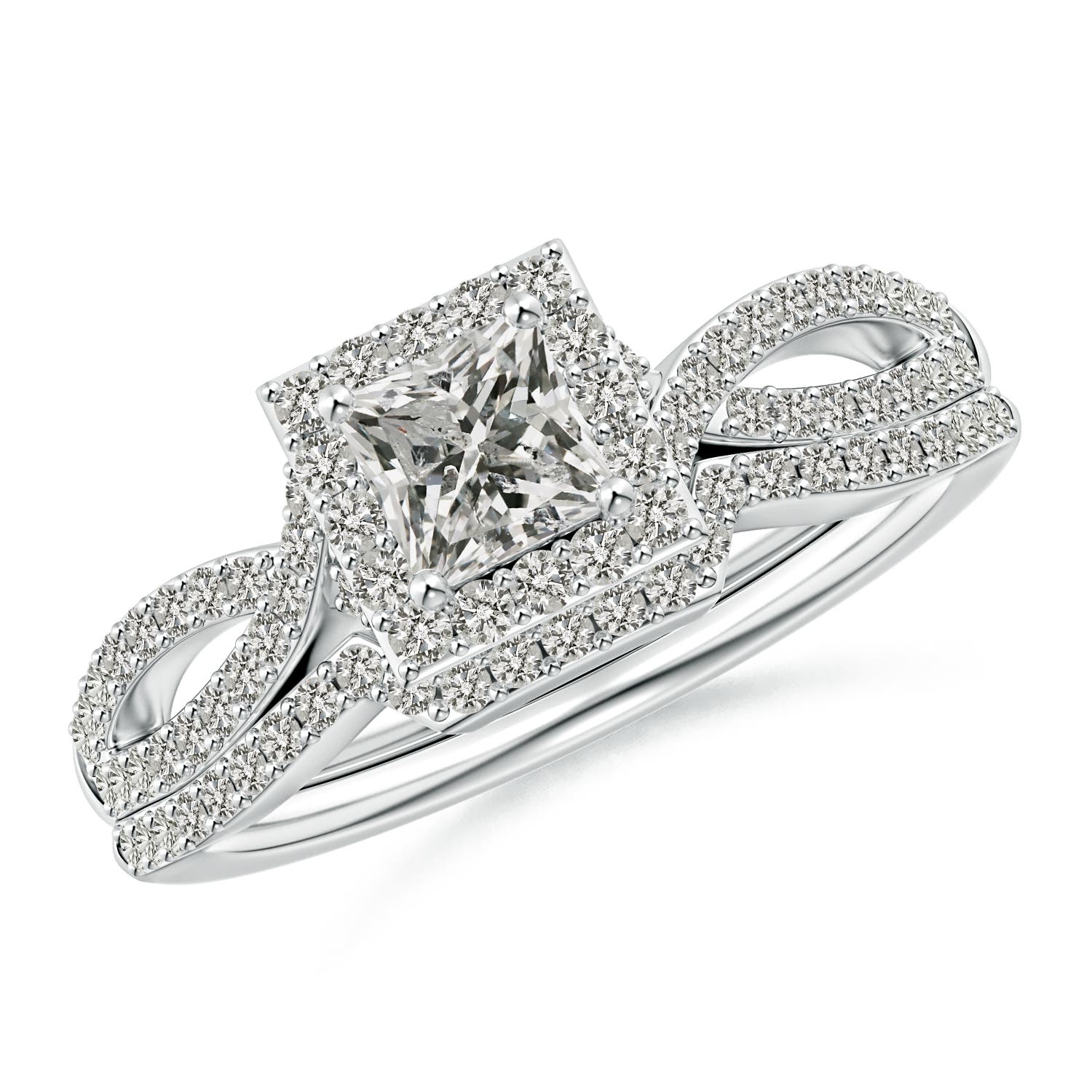 K, I3 / 1.17 CT / 14 KT White Gold