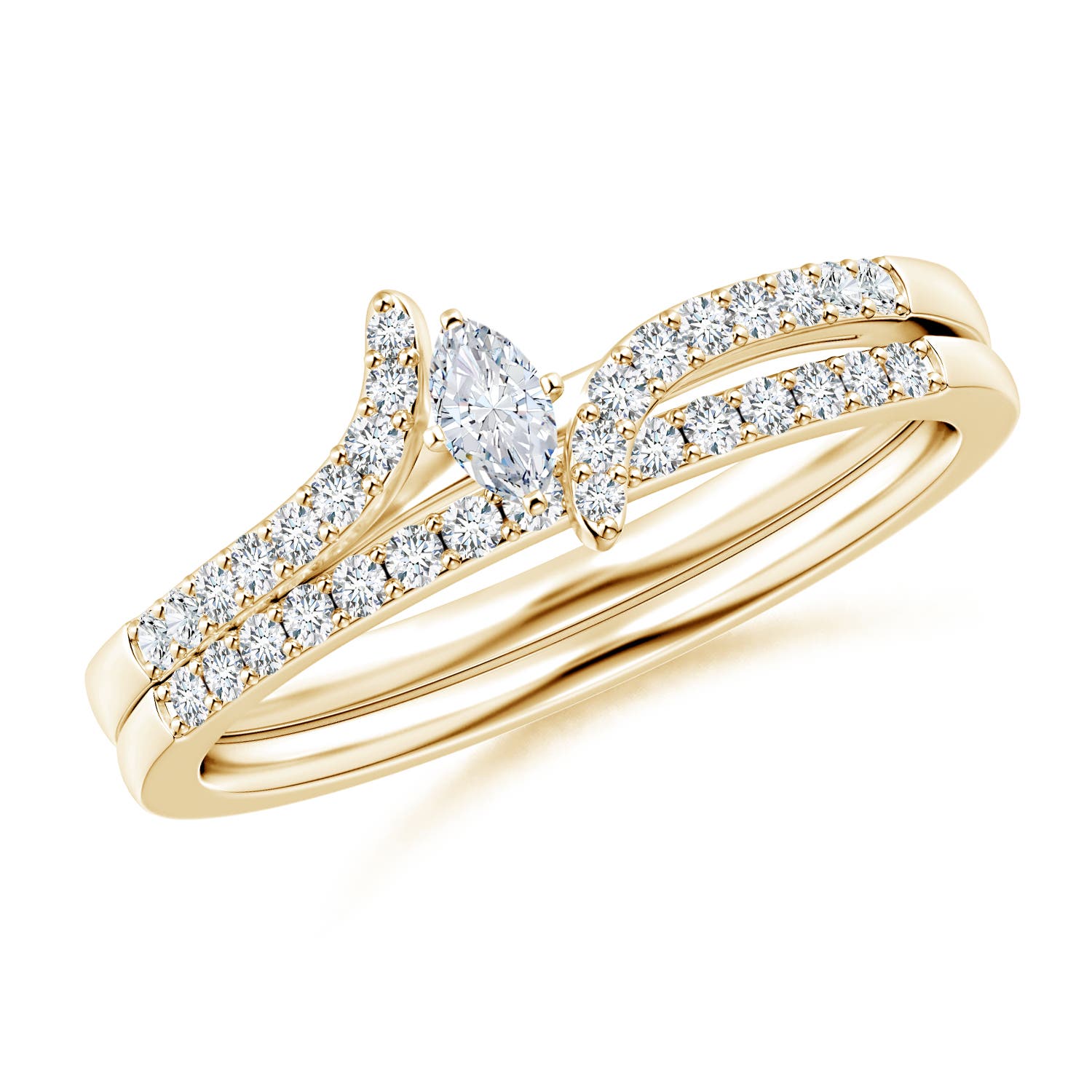 G, VS2 / 0.33 CT / 14 KT Yellow Gold