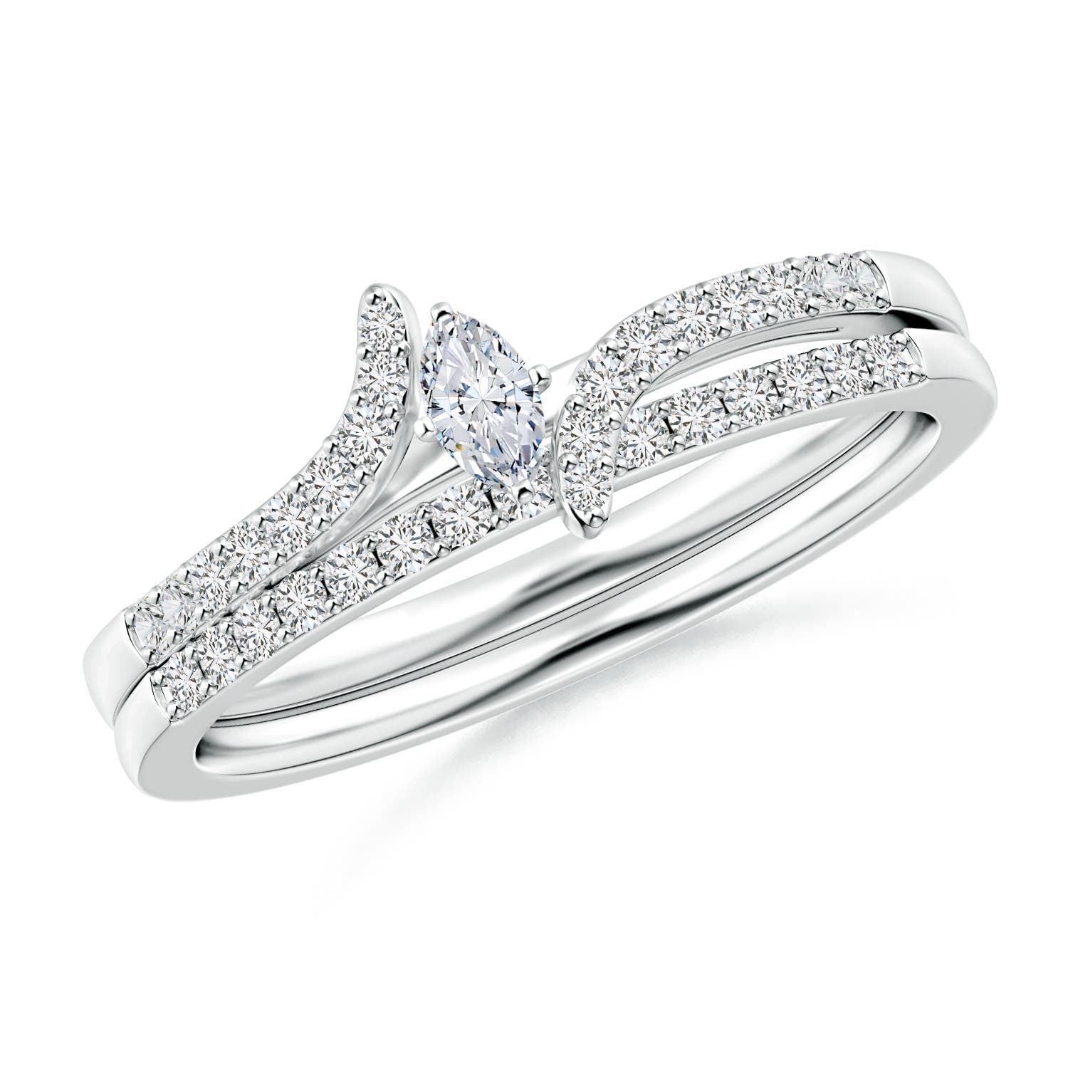 H, SI2 / 0.33 CT / 14 KT White Gold