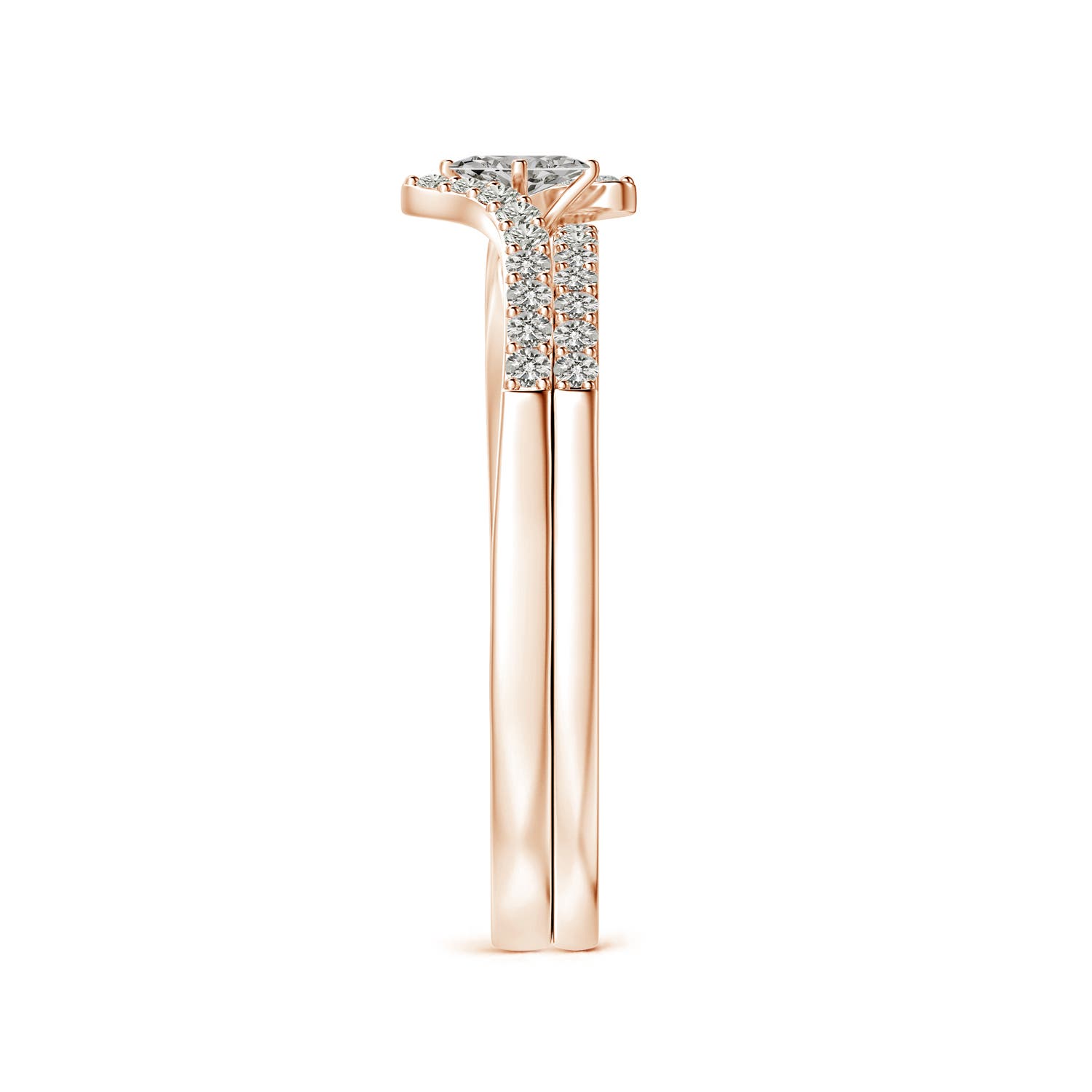 K, I3 / 0.33 CT / 14 KT Rose Gold