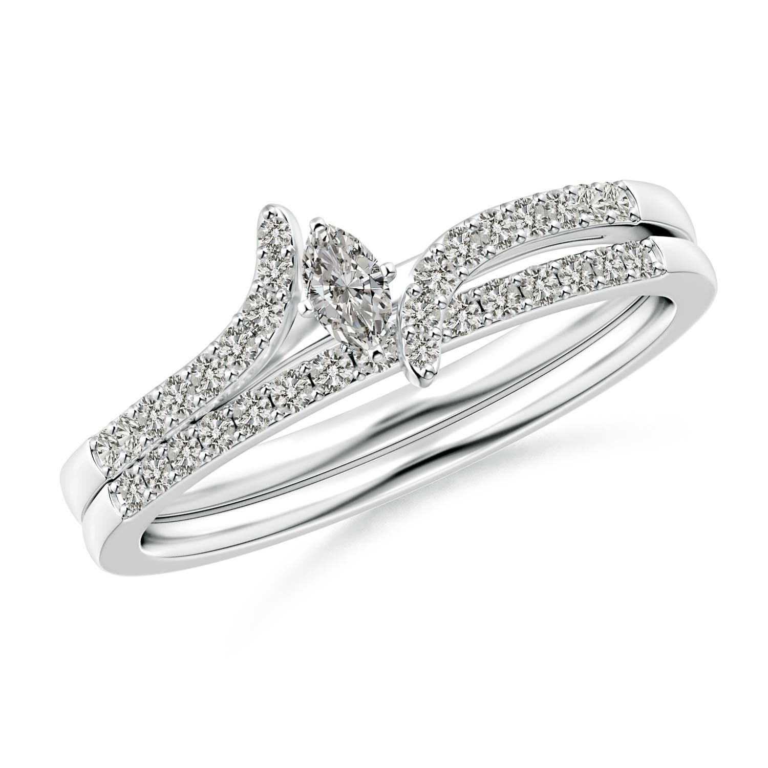 K, I3 / 0.33 CT / 14 KT White Gold