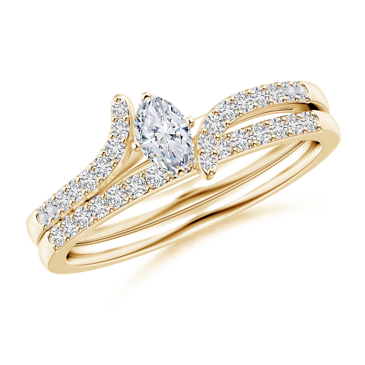 H, SI2 / 0.51 CT / 14 KT Yellow Gold