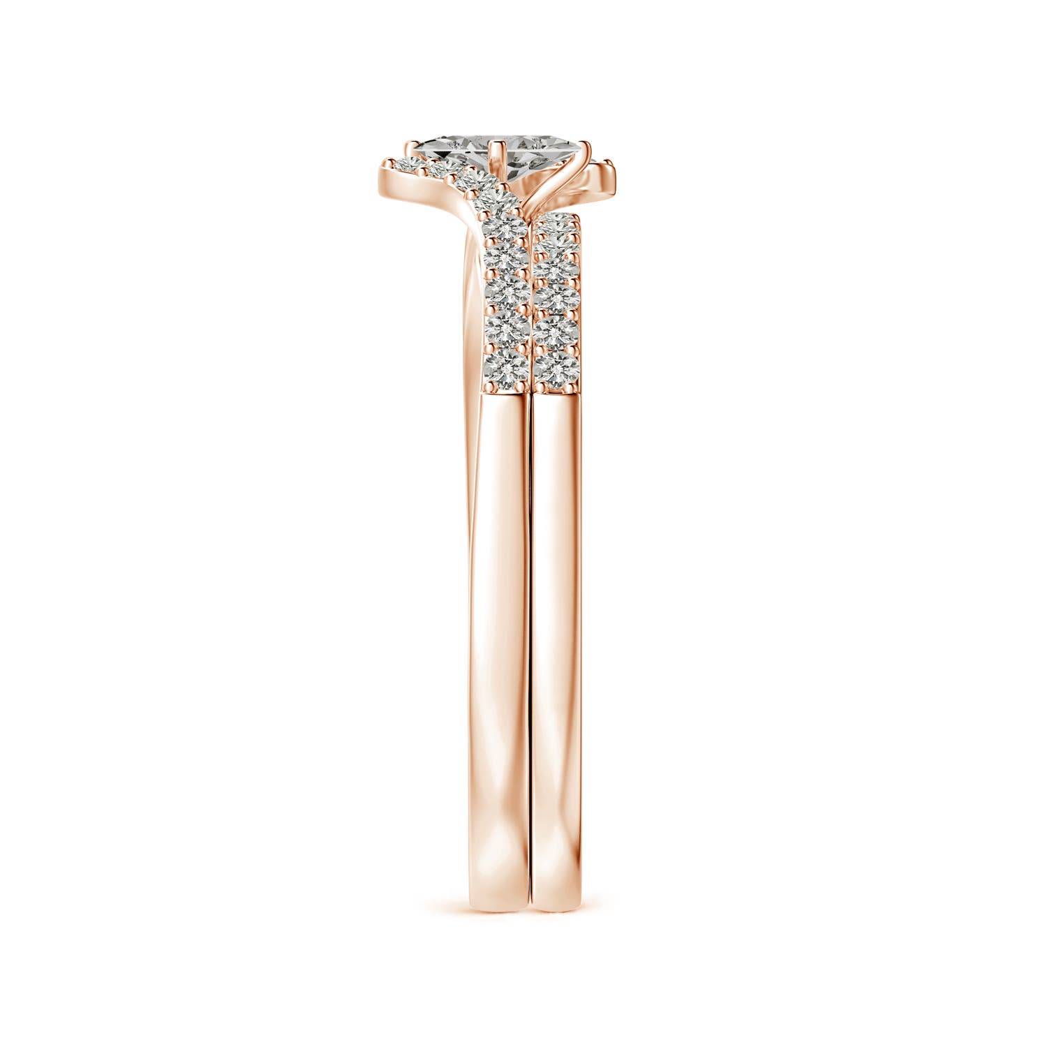 K, I3 / 0.51 CT / 14 KT Rose Gold