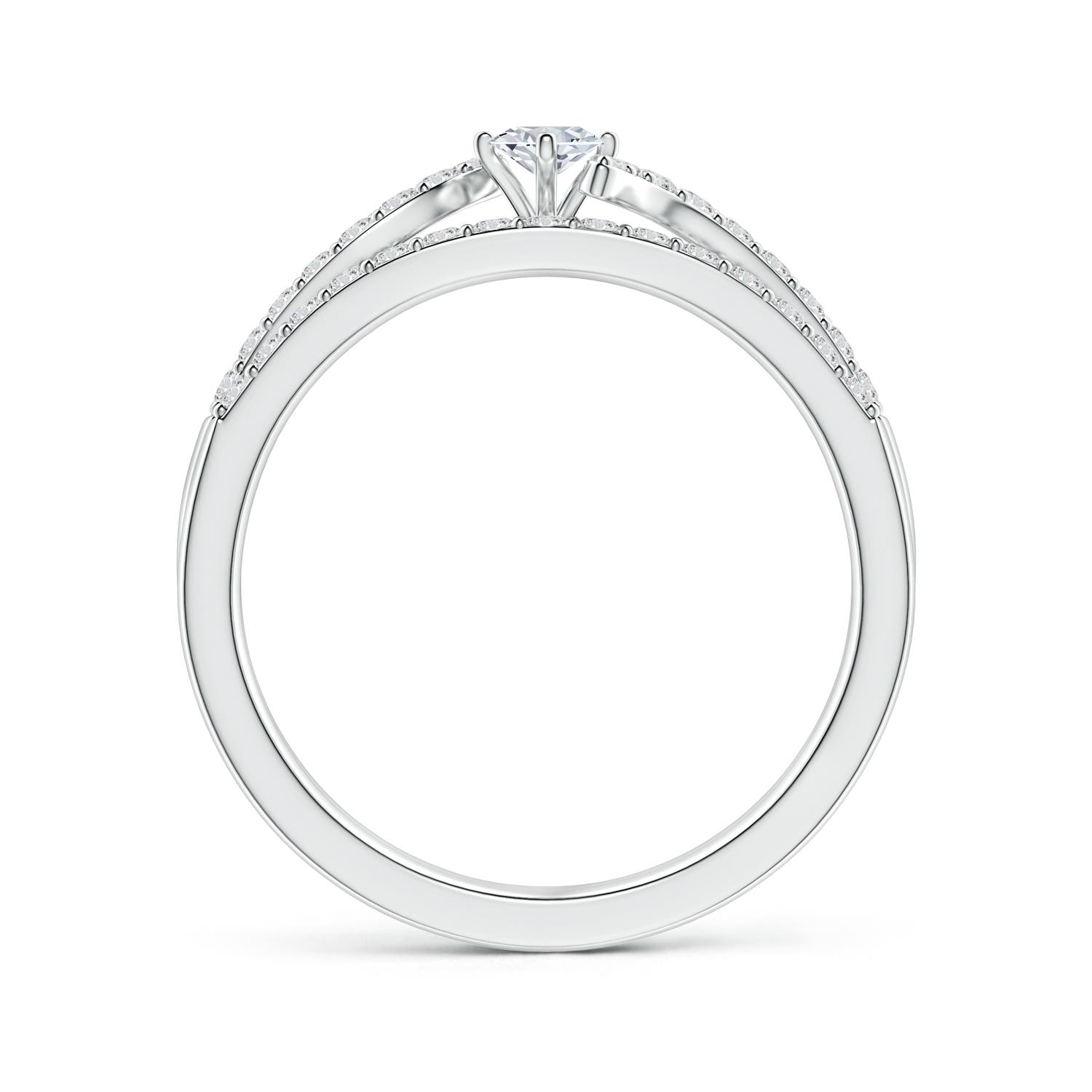 H, SI2 / 0.63 CT / 14 KT White Gold