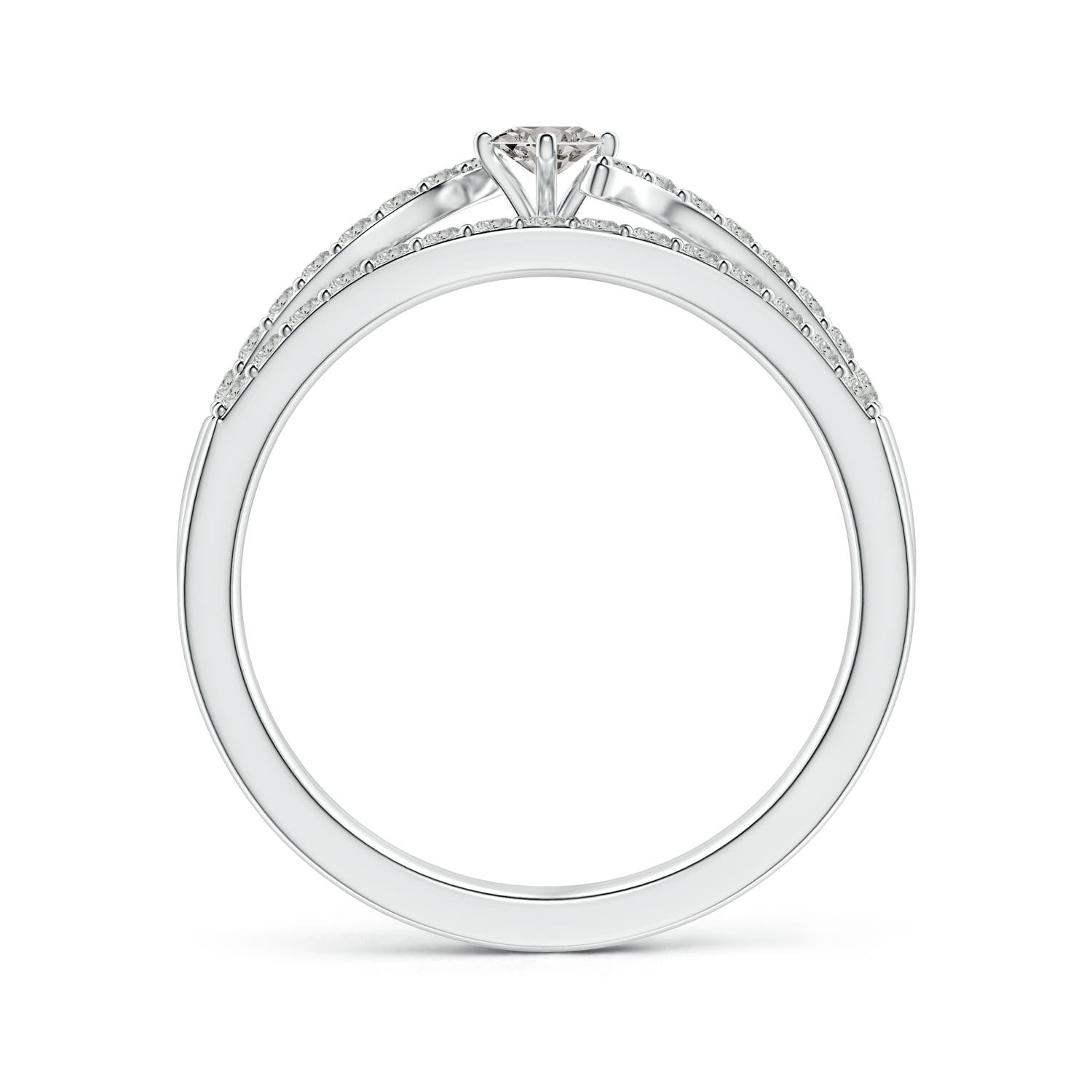 K, I3 / 0.63 CT / 14 KT White Gold