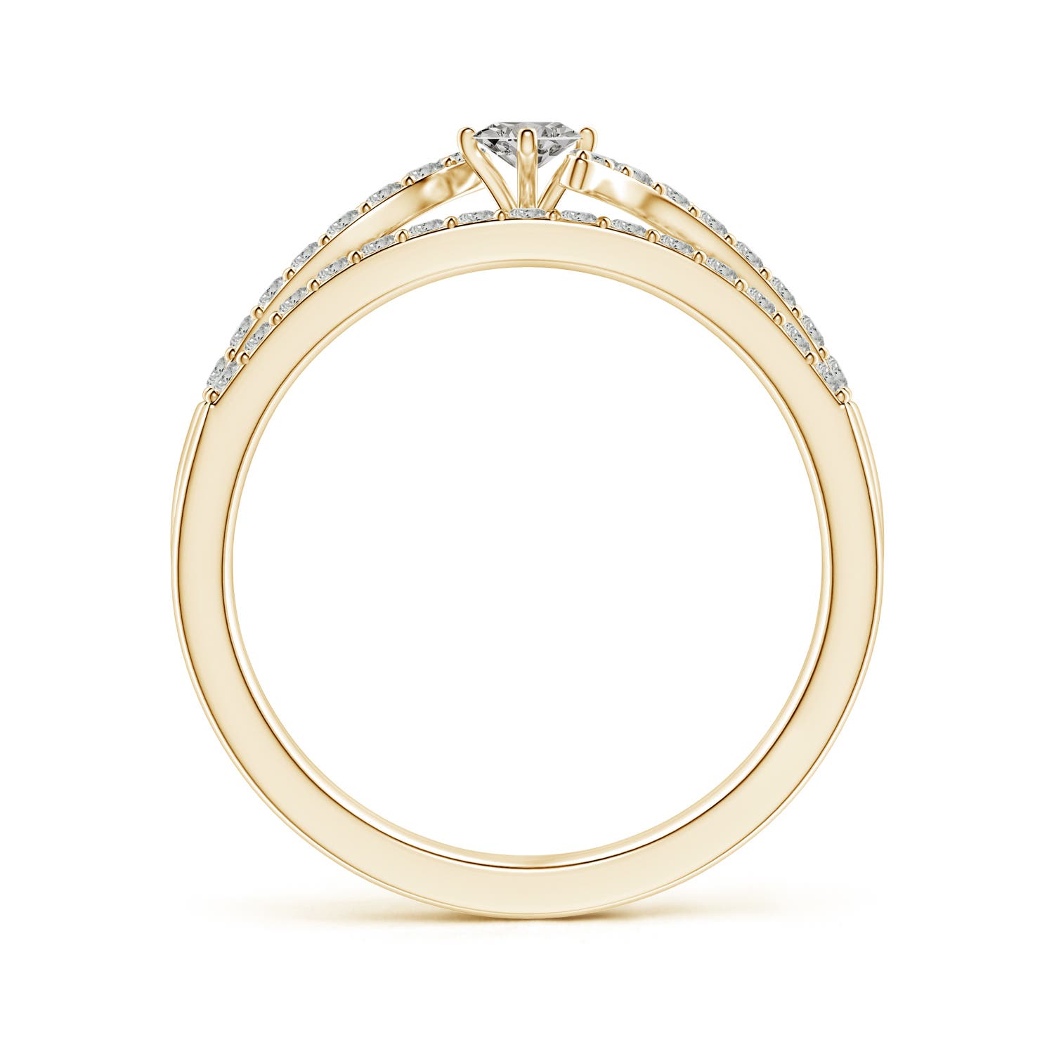 K, I3 / 0.63 CT / 14 KT Yellow Gold
