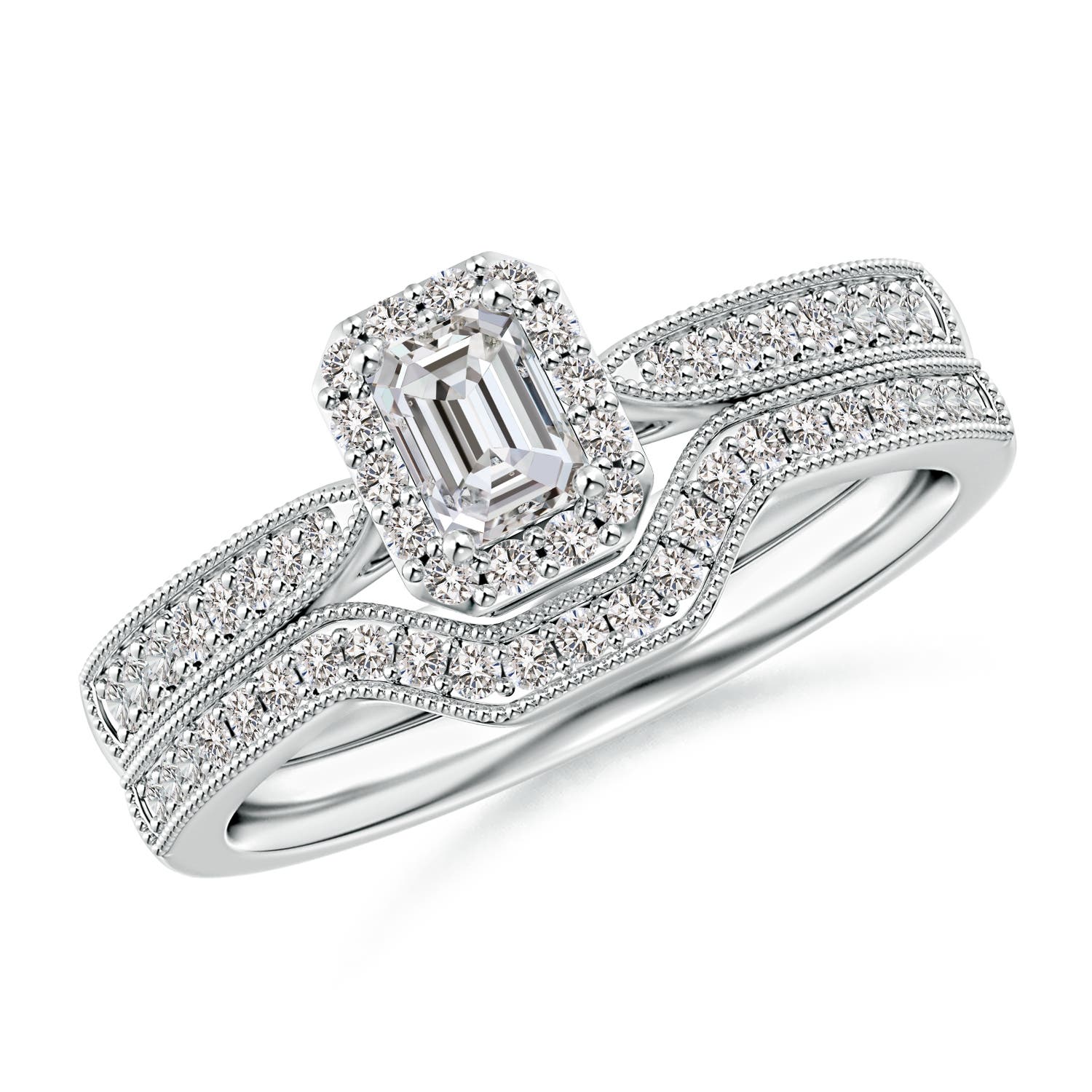 I-J, I1-I2 / 0.49 CT / 14 KT White Gold