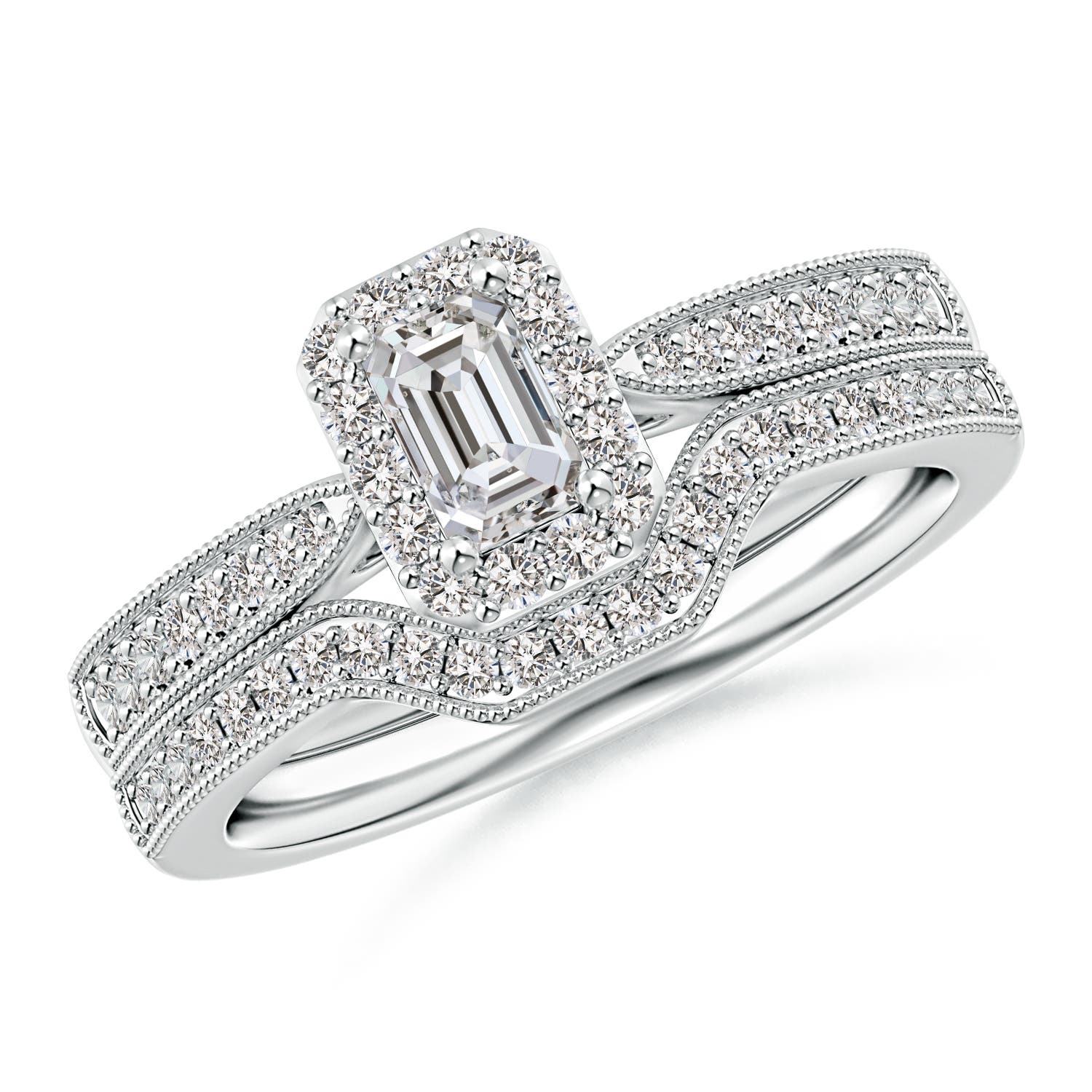 I-J, I1-I2 / 0.66 CT / 14 KT White Gold