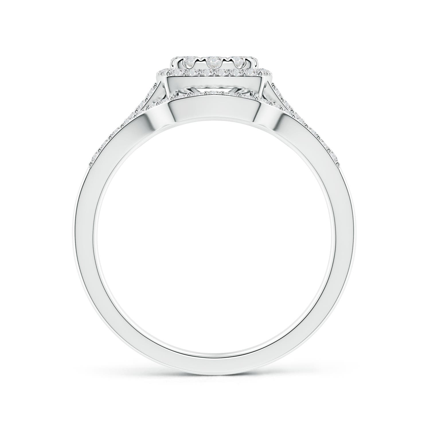 H, SI2 / 0.87 CT / 14 KT White Gold