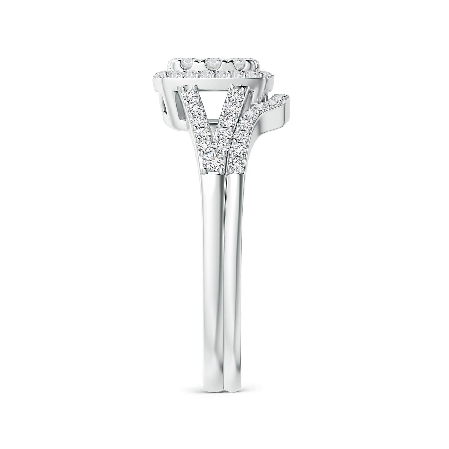 H, SI2 / 0.87 CT / 14 KT White Gold