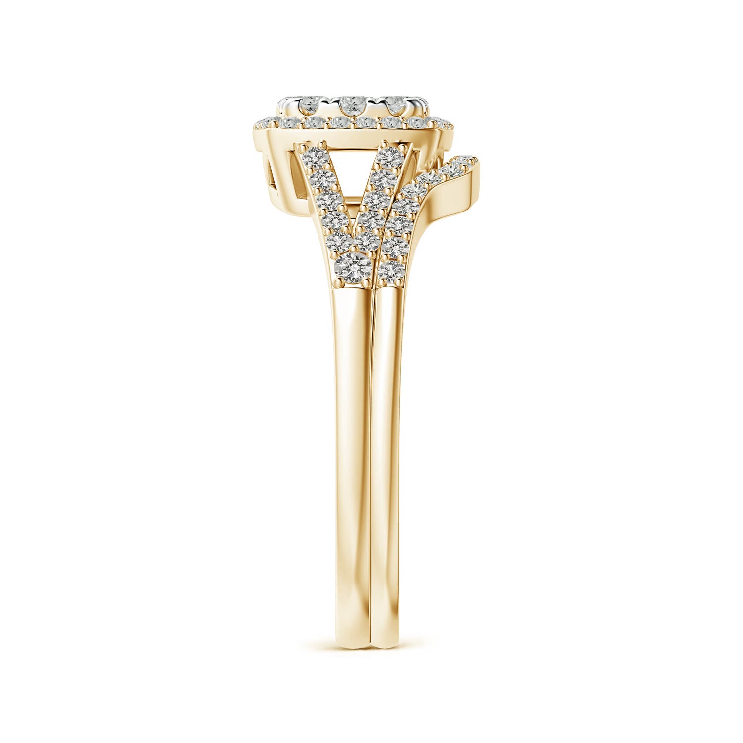 K, I3 / 0.87 CT / 14 KT Yellow Gold