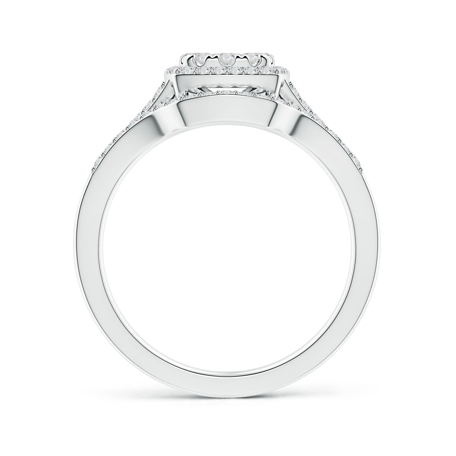 H, SI2 / 1.02 CT / 14 KT White Gold