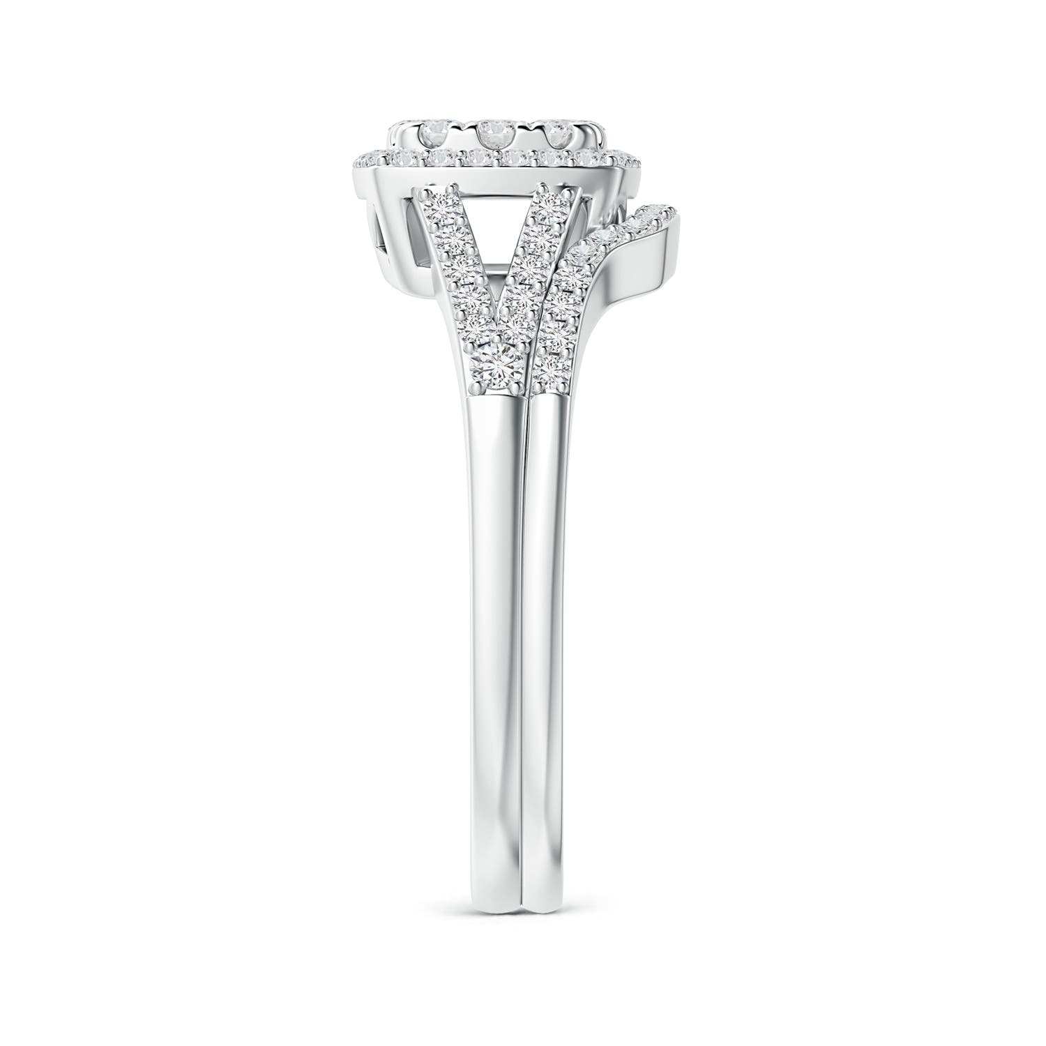 H, SI2 / 1.02 CT / 14 KT White Gold