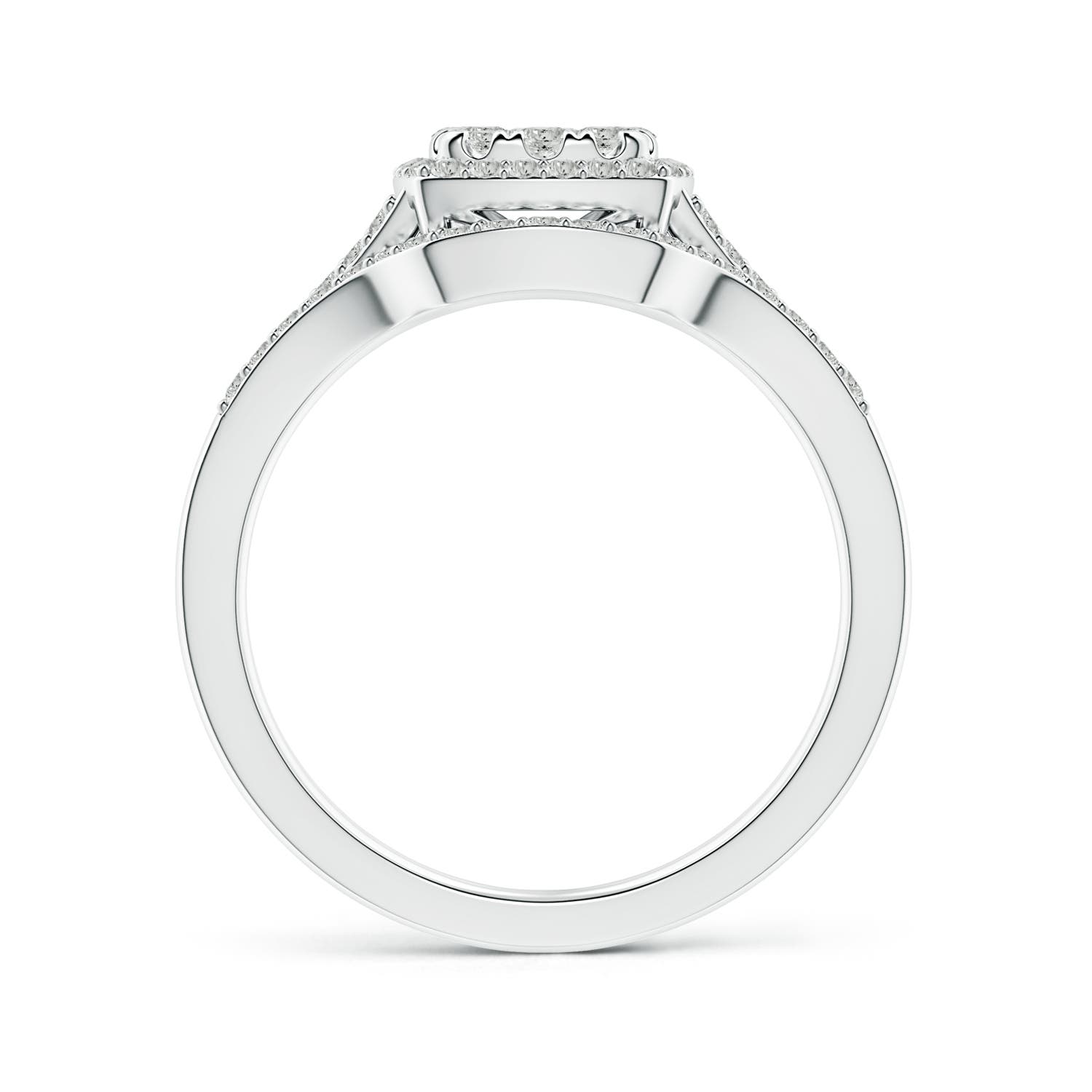 K, I3 / 1.02 CT / 14 KT White Gold