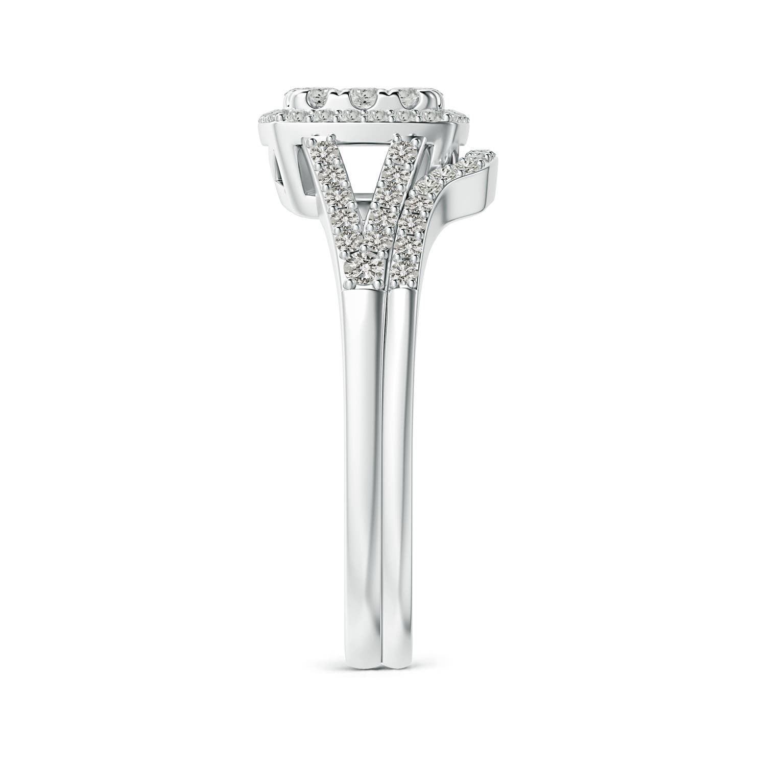 K, I3 / 1.02 CT / 14 KT White Gold