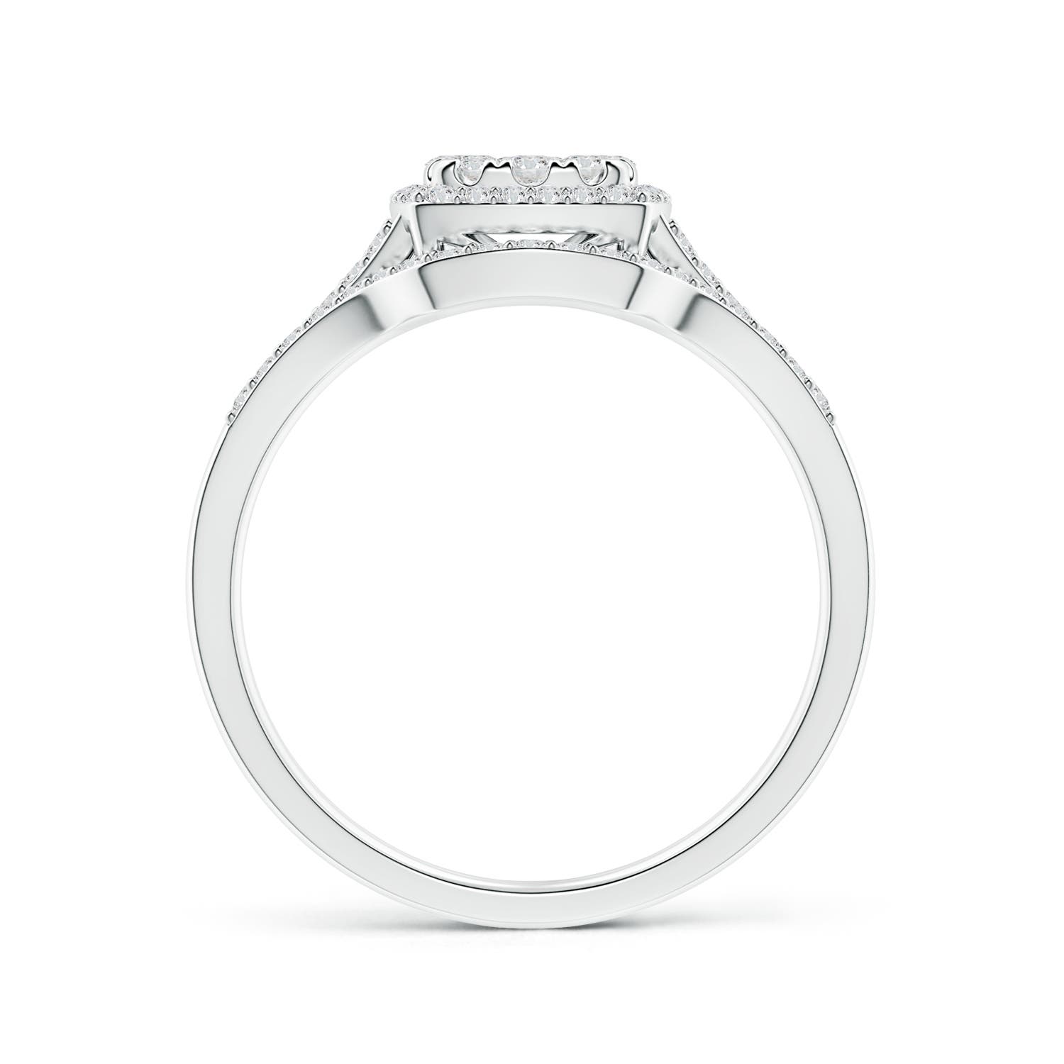 H, SI2 / 0.67 CT / 14 KT White Gold