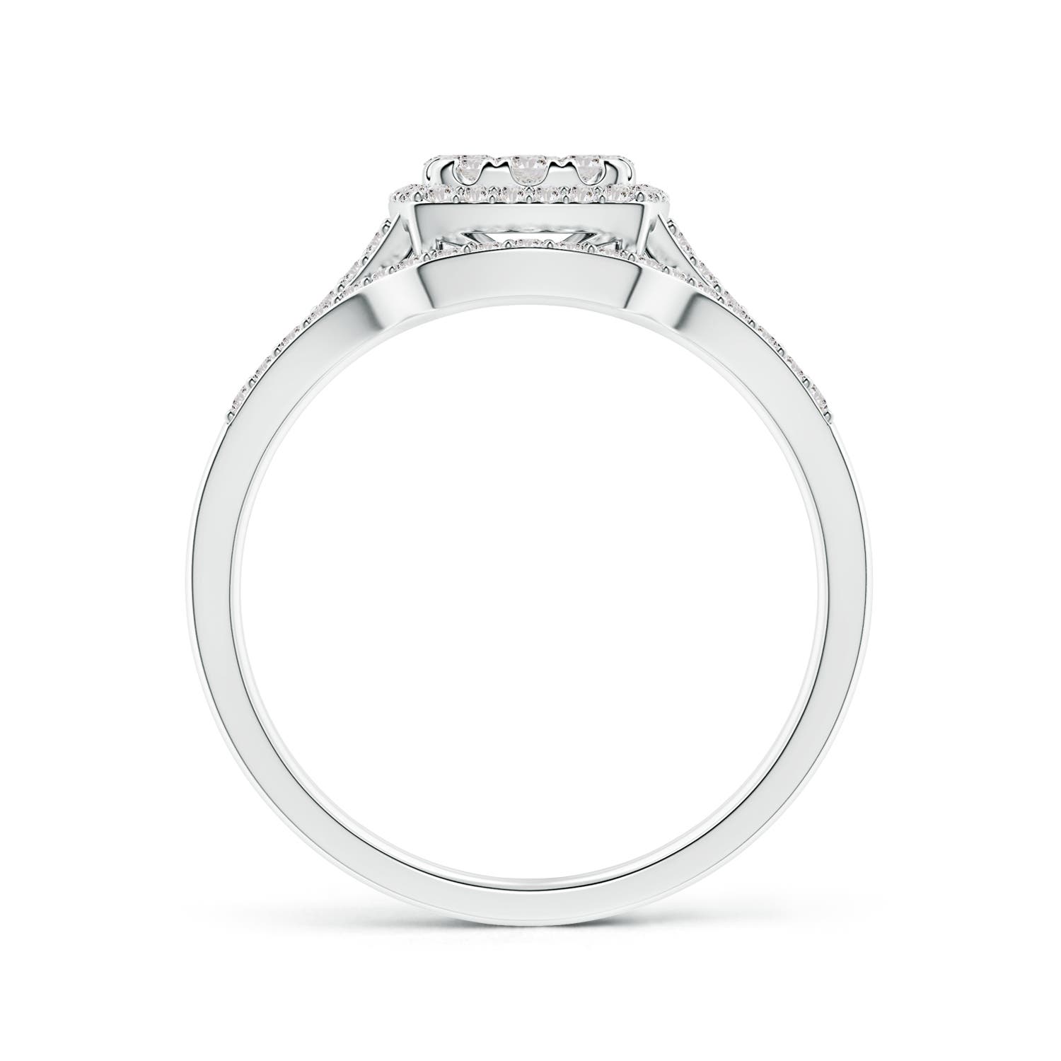 I-J, I1-I2 / 0.67 CT / 14 KT White Gold