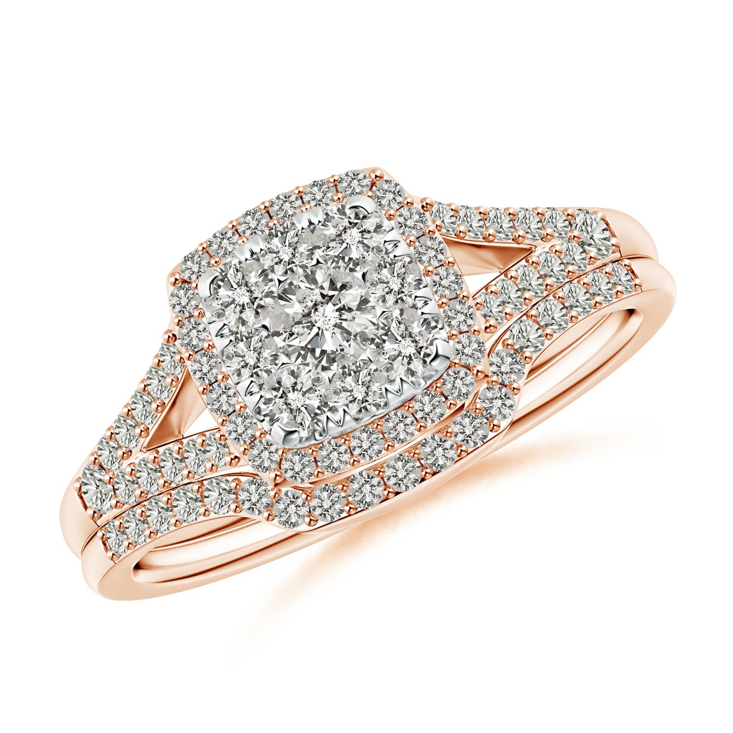 K, I3 / 0.67 CT / 14 KT Rose Gold