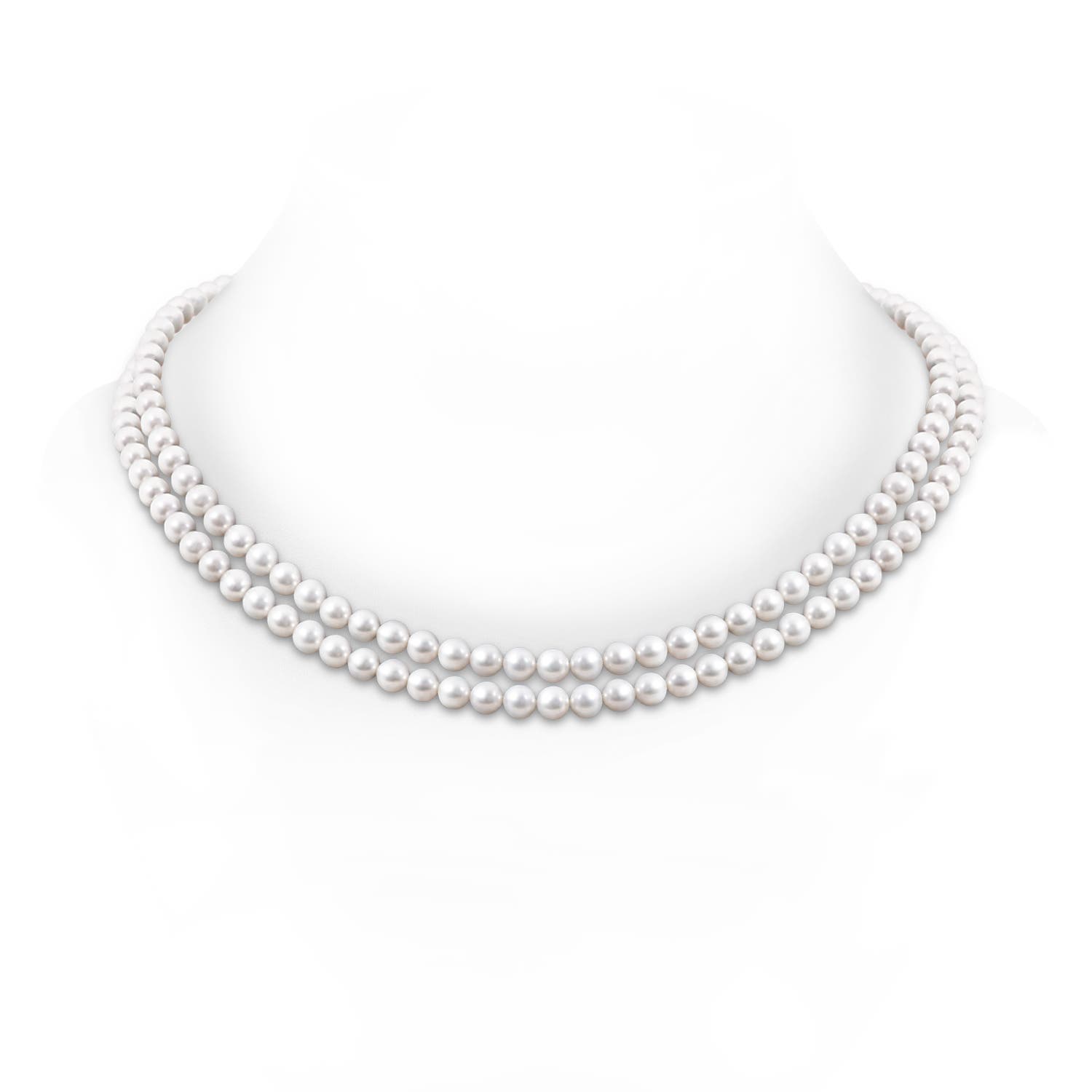 7mm Start-Her Pearl Necklace 14K Yellow Gold Chain – Michaels Jewelers