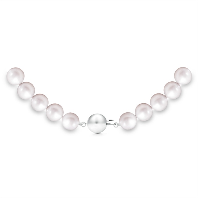 Peach Freshwater Pearl 10.5-11mm Smooth Round AAA Grade Pearl