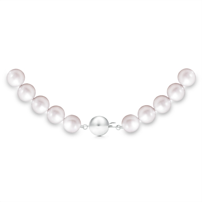 9-10mm, 16 Freshwater Cultured Pearl Single Line Necklace