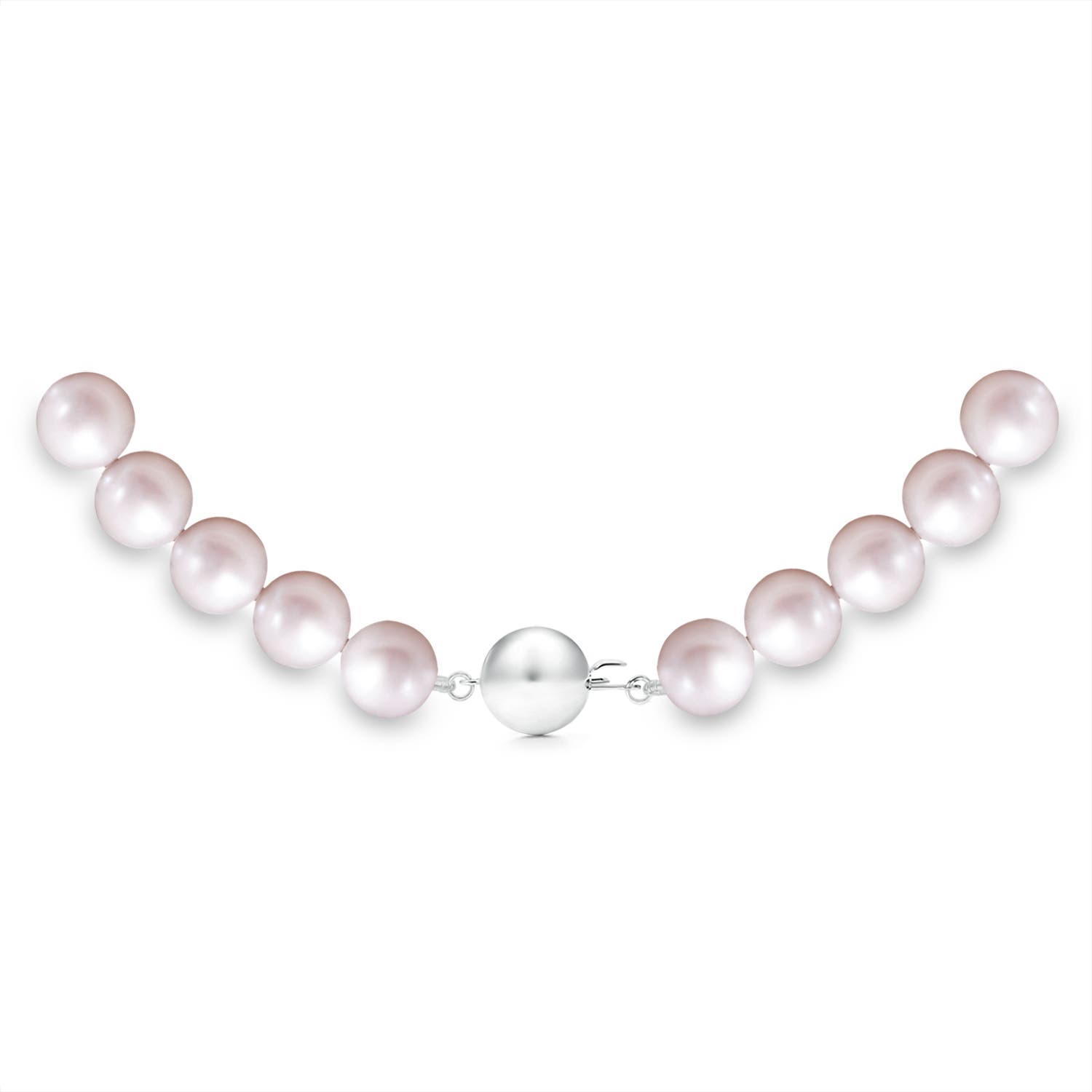 6mm-7mm Triple Strand White Freshwater Pearl Necklace | New Zealand Pearl