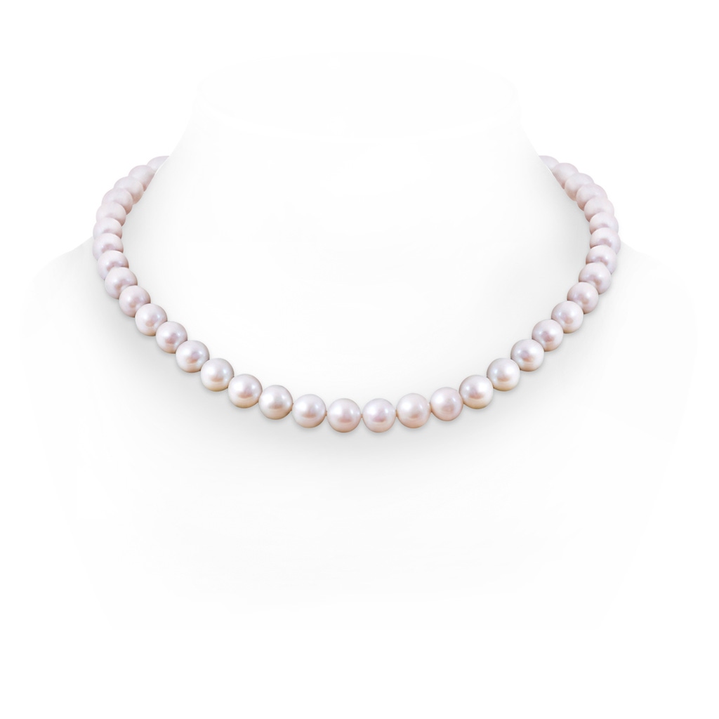 9-10mm Ball Clasp 9-10mm, 20" Freshwater Pearl Single Line Necklace in Yellow Gold