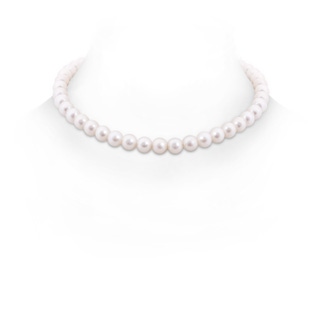 Off Round AAAA Freshwater Cultured Pearl