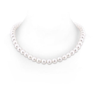 Off Round AAA Freshwater Cultured Pearl