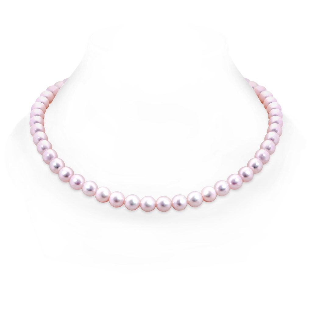 7.5-8mm Ball Clasp 7.5-8mm, 22" Classic Japanese Akoya Pearl Matinee Necklace in Yellow Gold