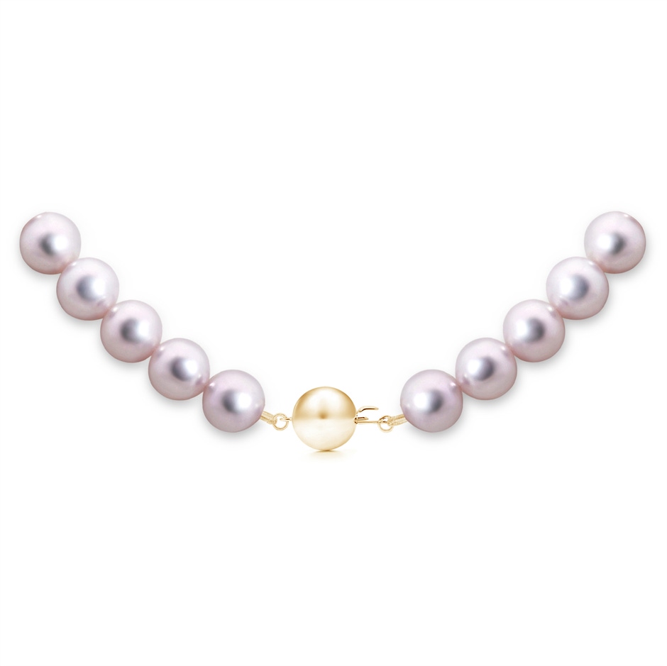 7.5-8mm Ball Clasp 7.5-8mm, 22" Classic Japanese Akoya Pearl Matinee Necklace in Yellow Gold product image