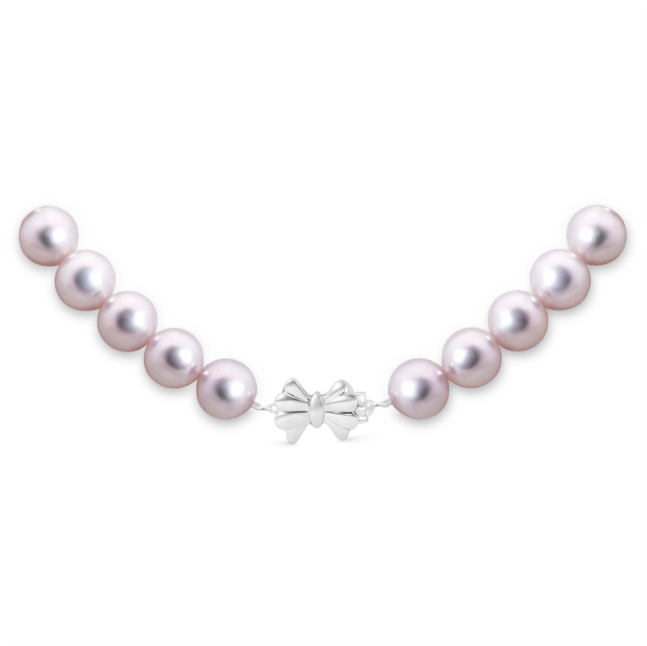 7.5-8mm Single Row Bow 7.5-8mm, 22" Classic Japanese Akoya Pearl Matinee Necklace in White Gold product image