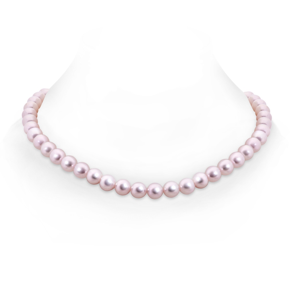 8-8.5mm Ball Clasp 8-8.5mm, 22" Japanese Akoya Pearl Matinee Necklace in White Gold 