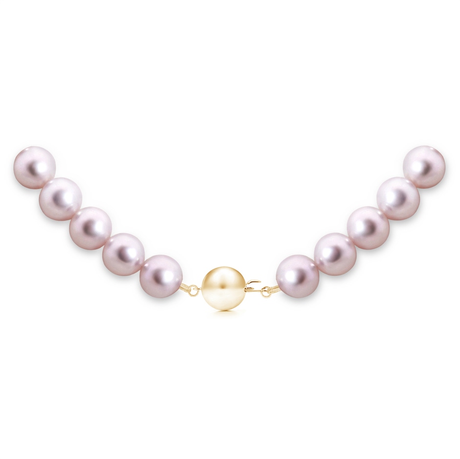 8-8.5mm Ball Clasp 8-8.5mm, 22" Japanese Akoya Pearl Matinee Necklace in Yellow Gold product image