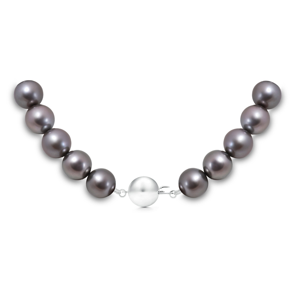 11-12mm Ball Clasp 11-12mm, 16" Tahitian Pearl Choker Necklace in White Gold Product Image