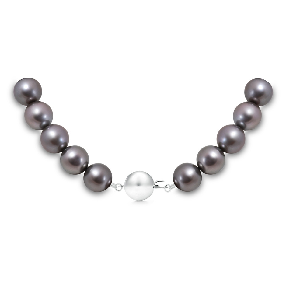 11-12mm Ball Clasp 11-12mm, 16" Tahitian Pearl Choker Necklace in White Gold product image