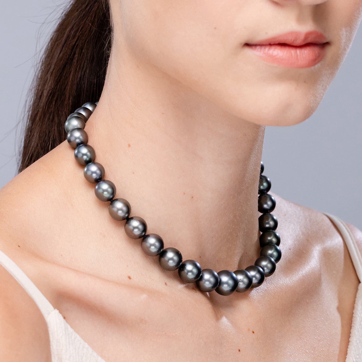 【BLACKPURPLE】Tarball pearl pearl chain necklace HOSHI着用 BLACKPURPLE】Tarball pearl pearl chain necklace HOSHI着用