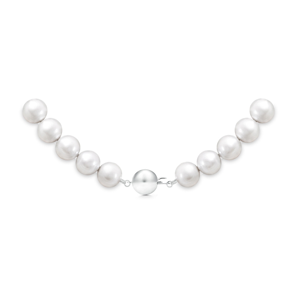 Ball Clasp 10-11mm 10-11mm, 16" South Sea Pearl Single Line Choker in White Gold Product Image