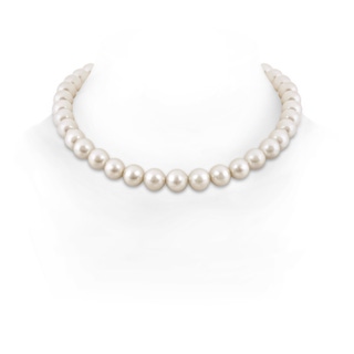 11-12mm Single Row Bow 11-12mm, 16" South Sea Cultured Pearl Single Line Choker in White Gold